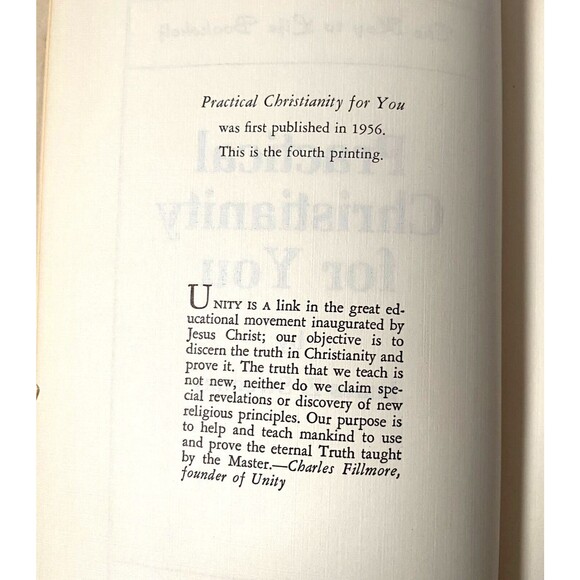 Practical Christianity for You by James E Sweaney Fourth Printing Hardcover Vtg - Picture 4 of 16